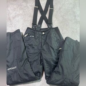Black Spyder Insolate Ski  Pants with adjustable straps
